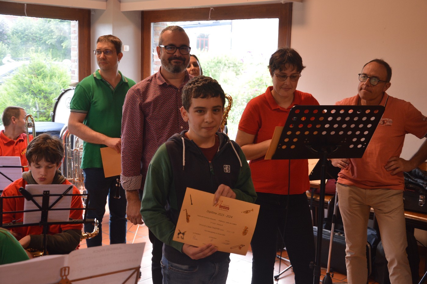 Fête de la musique et remise des diplômes