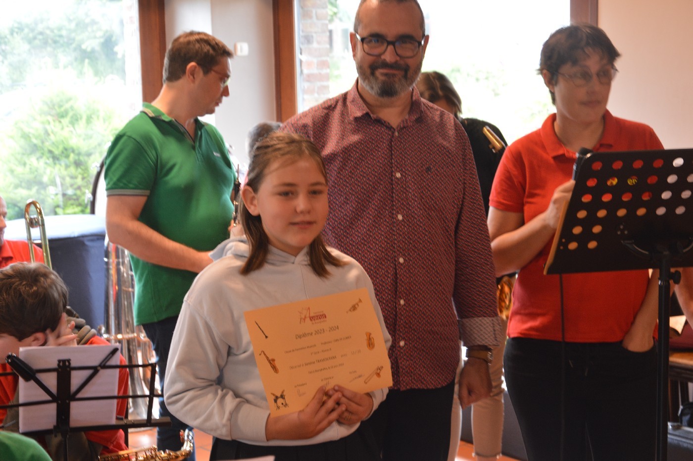 Fête de la musique et remise des diplômes