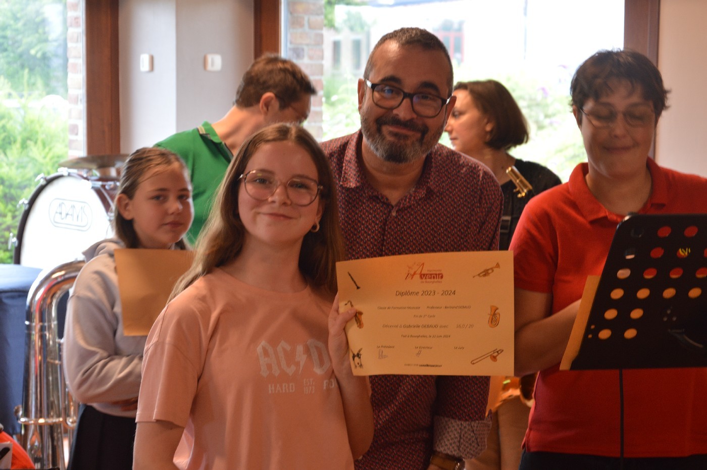 Fête de la musique et remise des diplômes