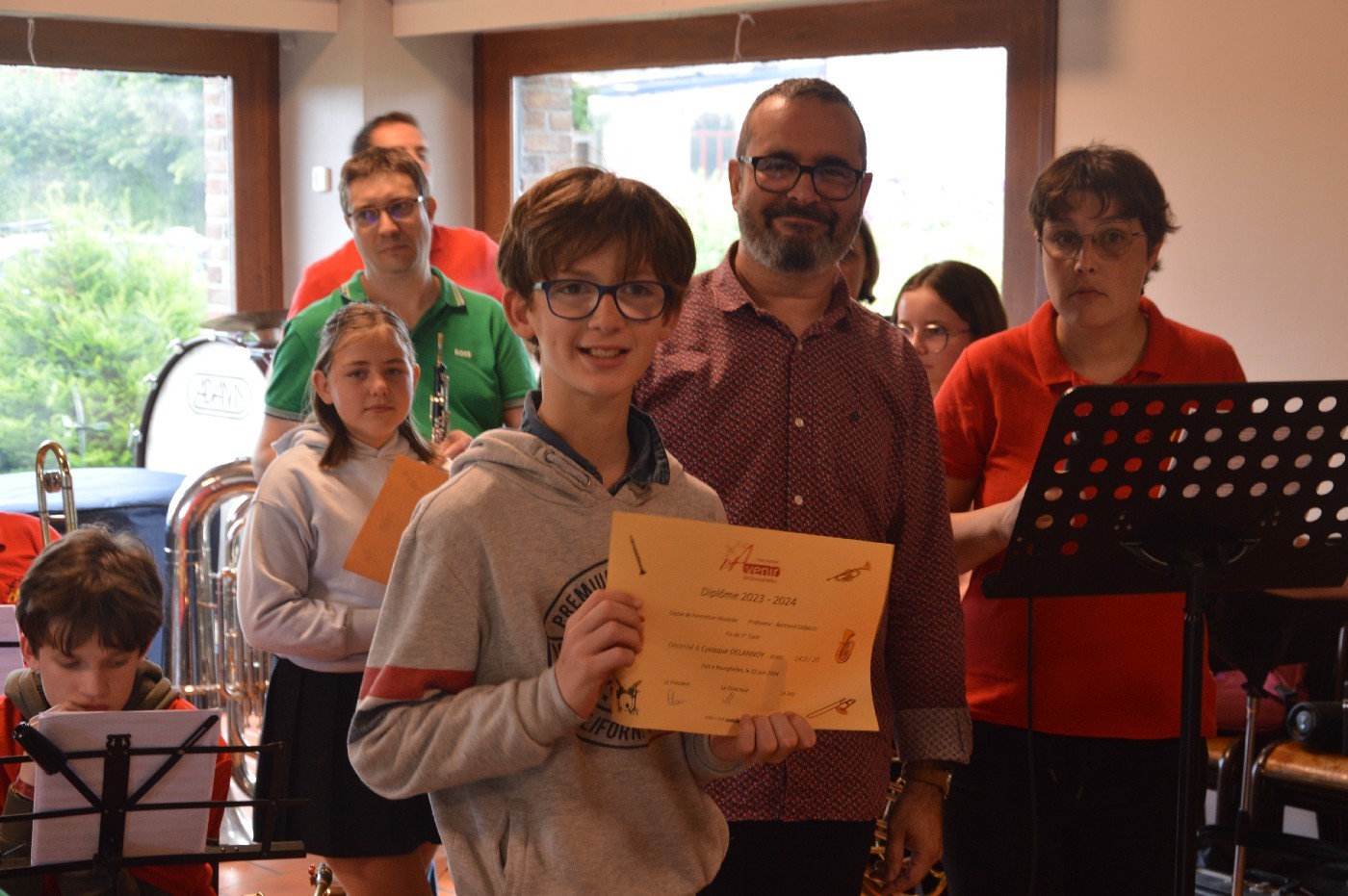 Fête de la musique et remise des diplômes