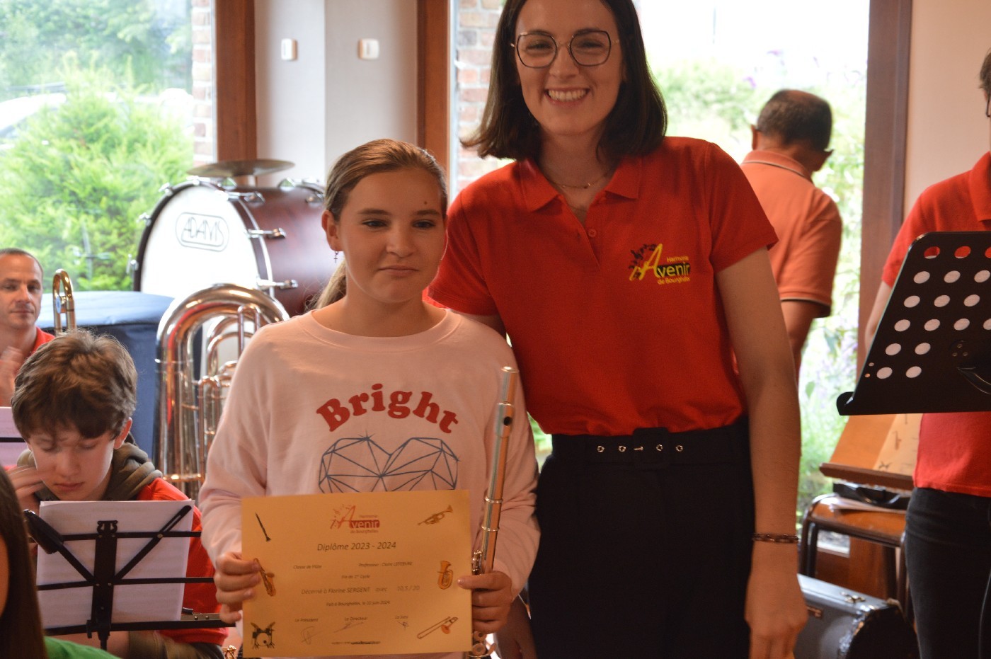 Fête de la musique et remise des diplômes