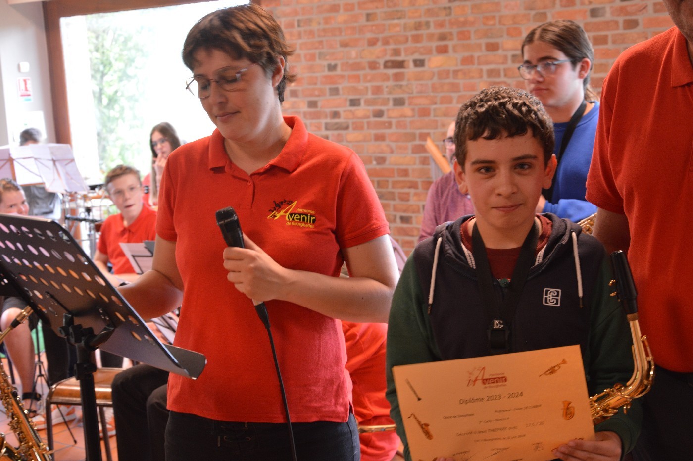 Fête de la musique et remise des diplômes