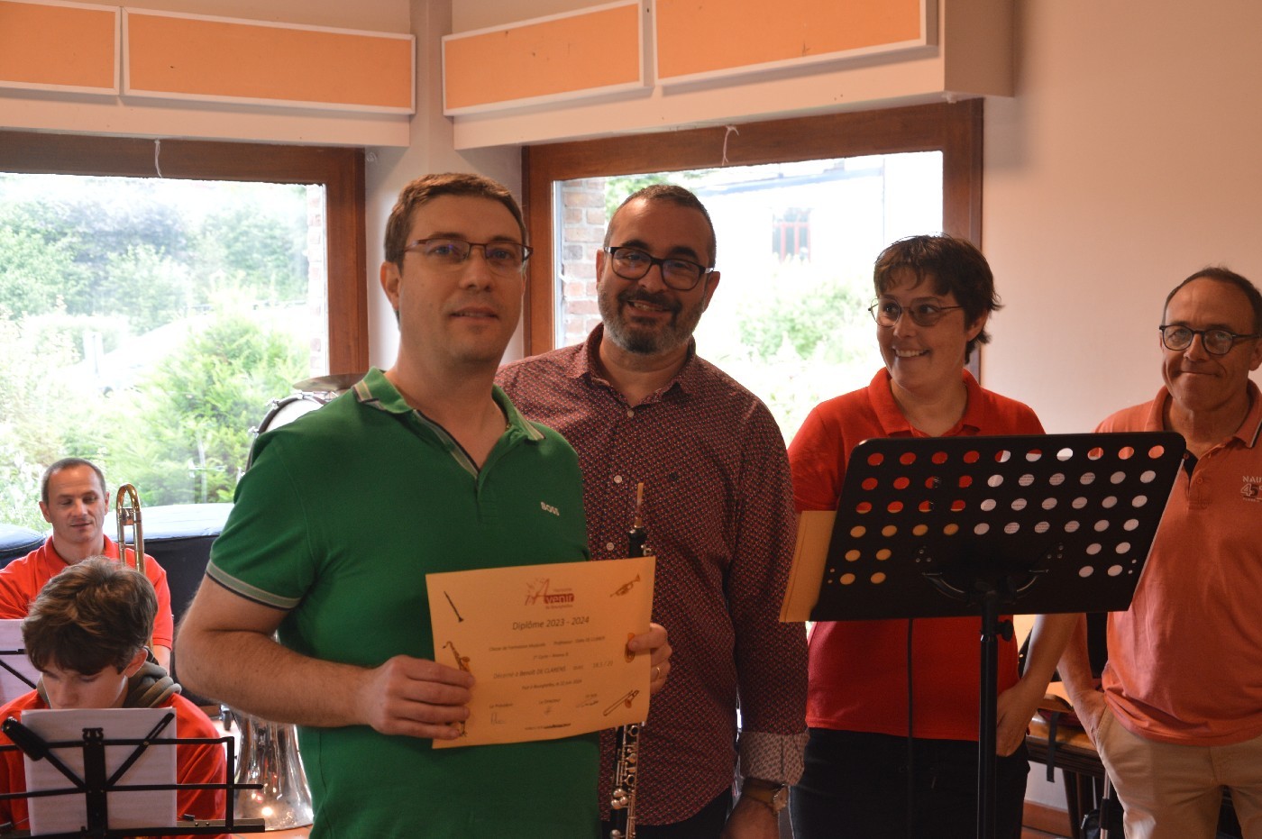 Fête de la musique et remise des diplômes