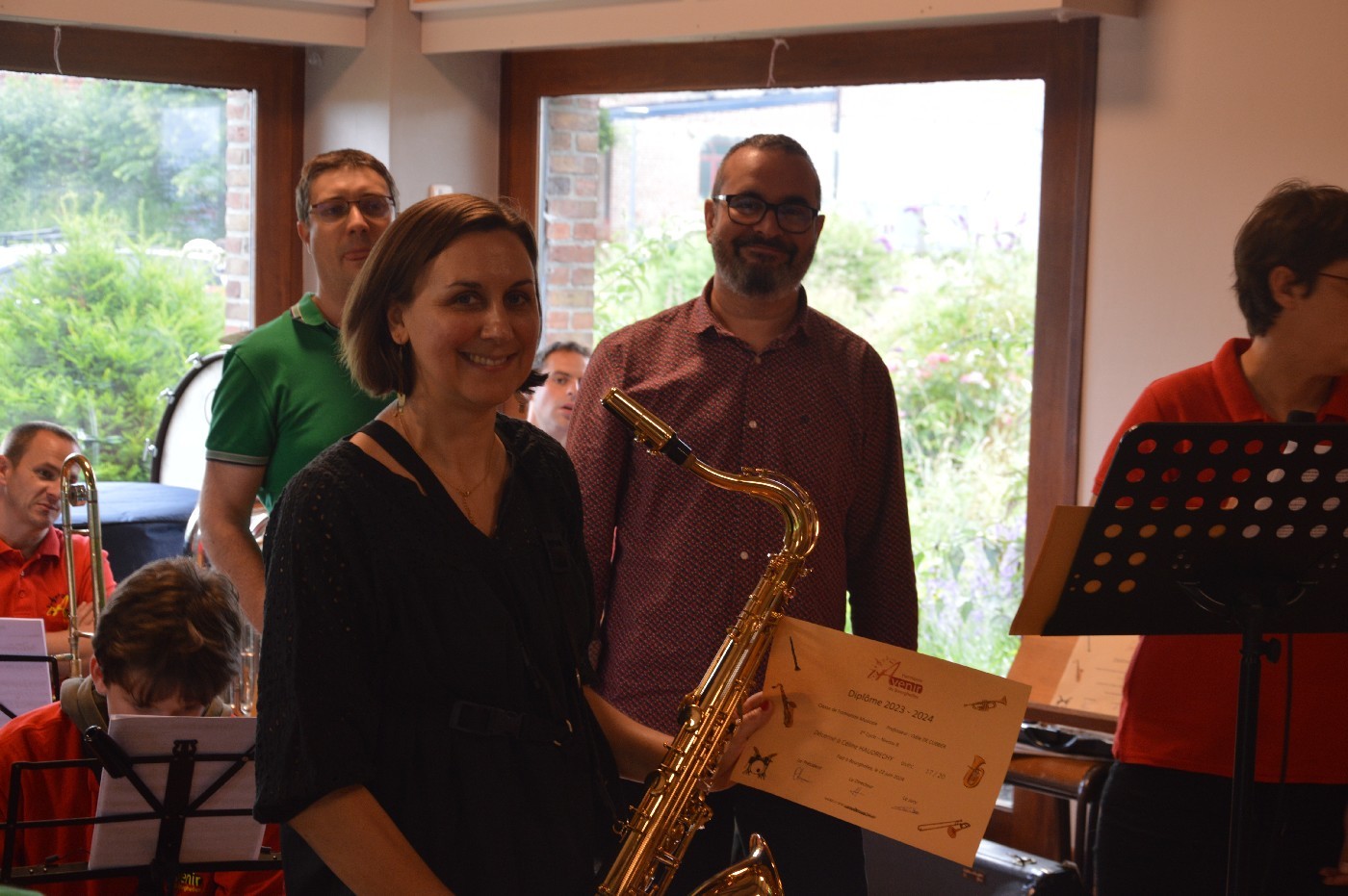 Fête de la musique et remise des diplômes