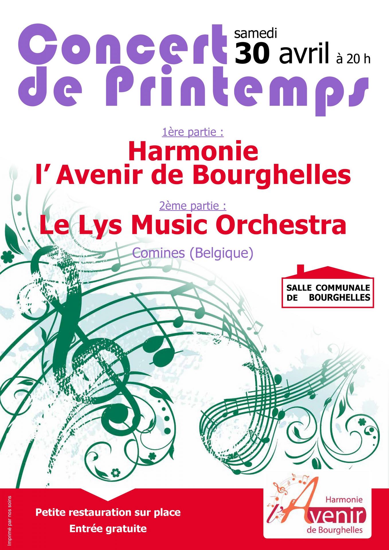 Concert de printemps 2016