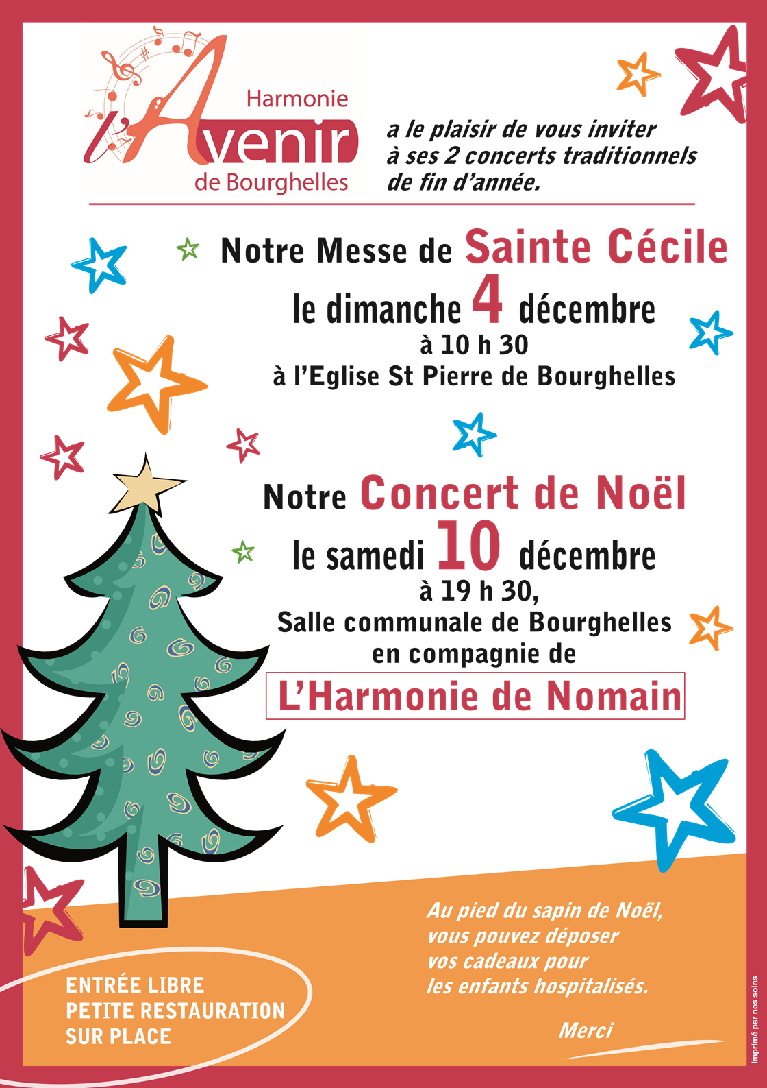 Concert sainte cecile et noel 2016